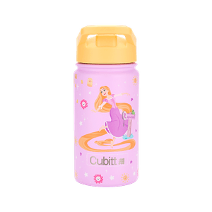 Termo Cubitt JR Acero Inoxidable Modelo CTBJ-DDR6 14 Oz Color Rosa Amarillo