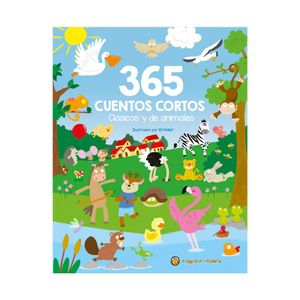 Libro Librería Española 365 Cuentos Cortos Clasicos Y De Animales P00046 Infantil