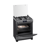 COCINA A GAS SMART NIZA ZAFIRO 5 QUEMADORES NEGRA 30"-1775851694406